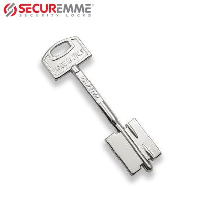 SECUREMME Securmap-patent (40 mm), klucz surowy-dwupiórowy