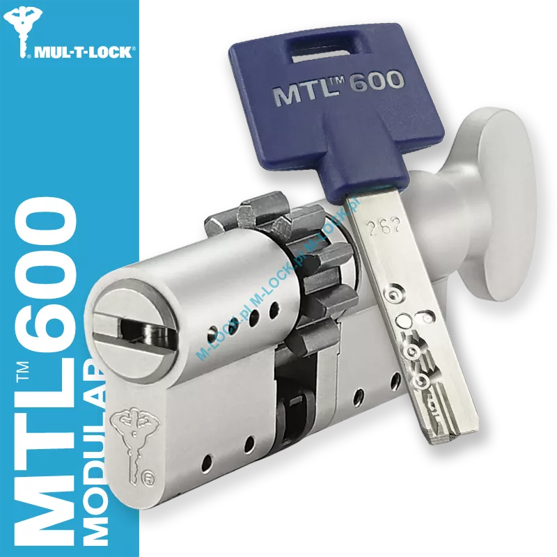 MUL-T-LOCK MTL 600 Modular / Interactive+ 31/40G1ZN (71 mm), wkładka patentowa