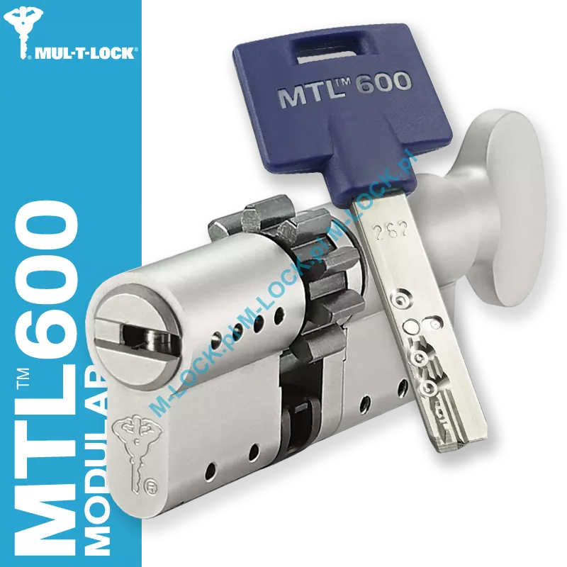 MUL-T-LOCK MTL 600 Modular / Interactive+ 31/40G1ZN (71 mm), wkładka patentowa