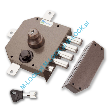 MOTTURA 30.652 zamek rozporowy na klucz typu POMPA z zatrzaskiem