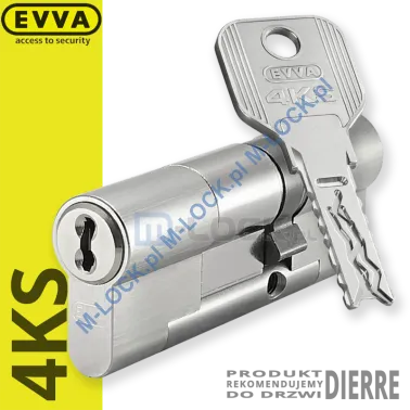 EVVA 4KS 31/51NN (82 mm), wkładka patentowa do drzwi Dierre