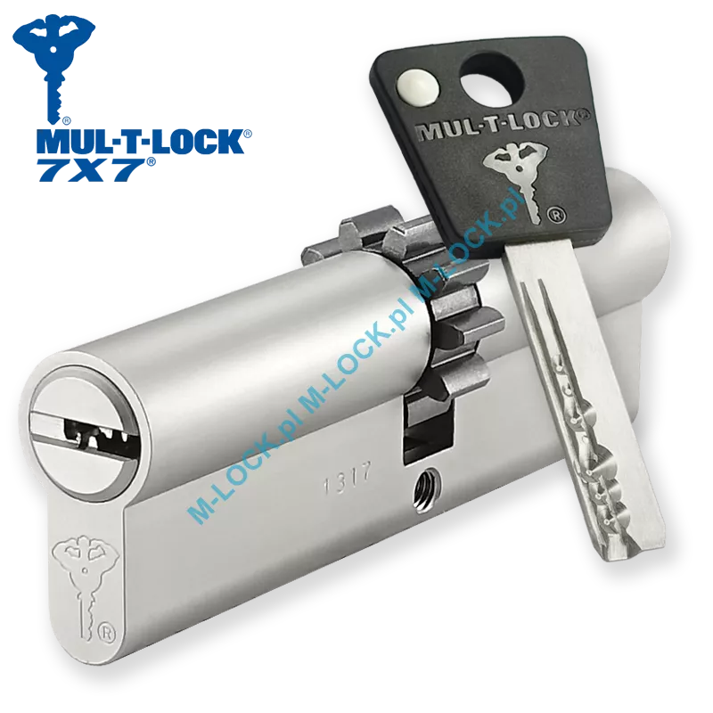 MUL-T-LOCK 7X7 45/55ZN (100 mm), wkładka patentowa