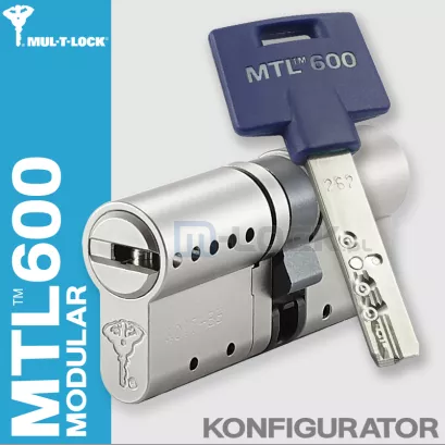 MUL-T-LOCK MTL 600 Modular / Interactive+, wkładka patentowa (konfigurator)