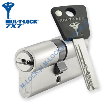 MUL-T-LOCK 7X7 30/30NN (60 mm), wkładka patentowa