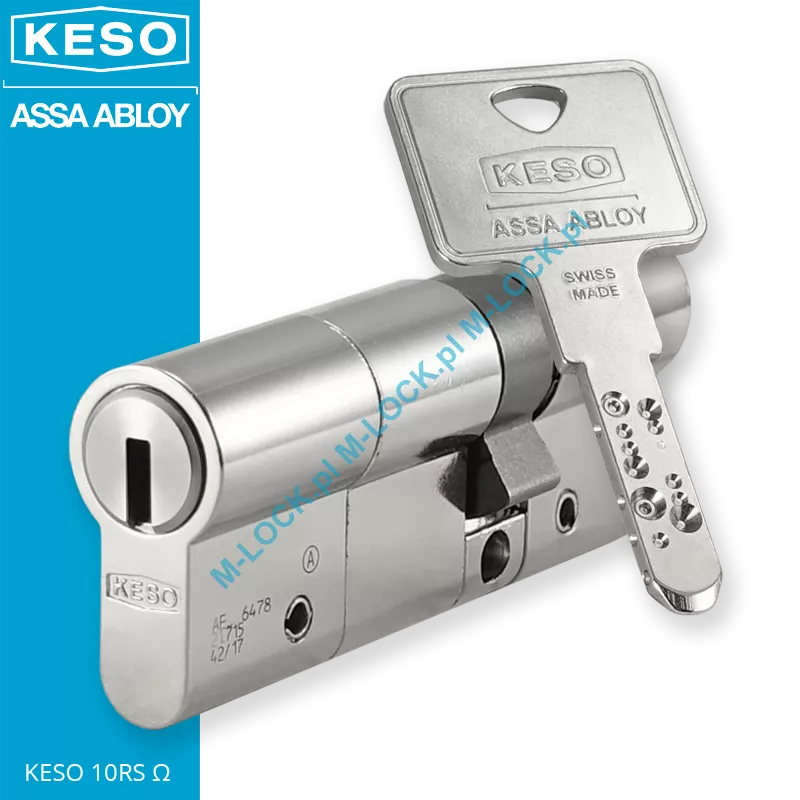 KESO 10RS Omega 30/65NN (95 mm), wkładka patentowa