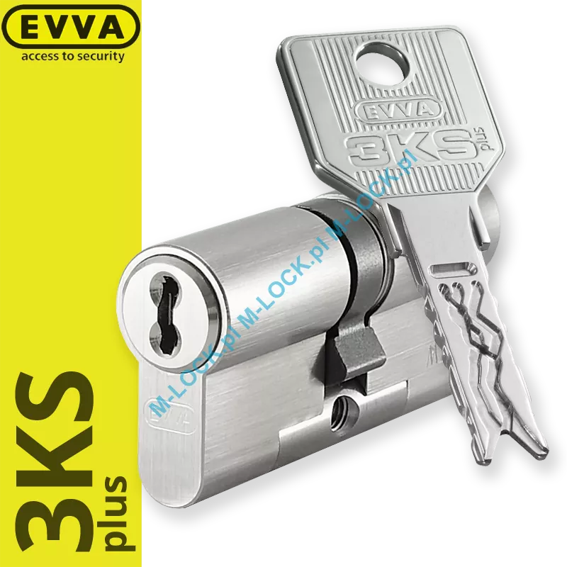 EVVA 3KSplus 31/31NN (62 mm), wkładka patentowa