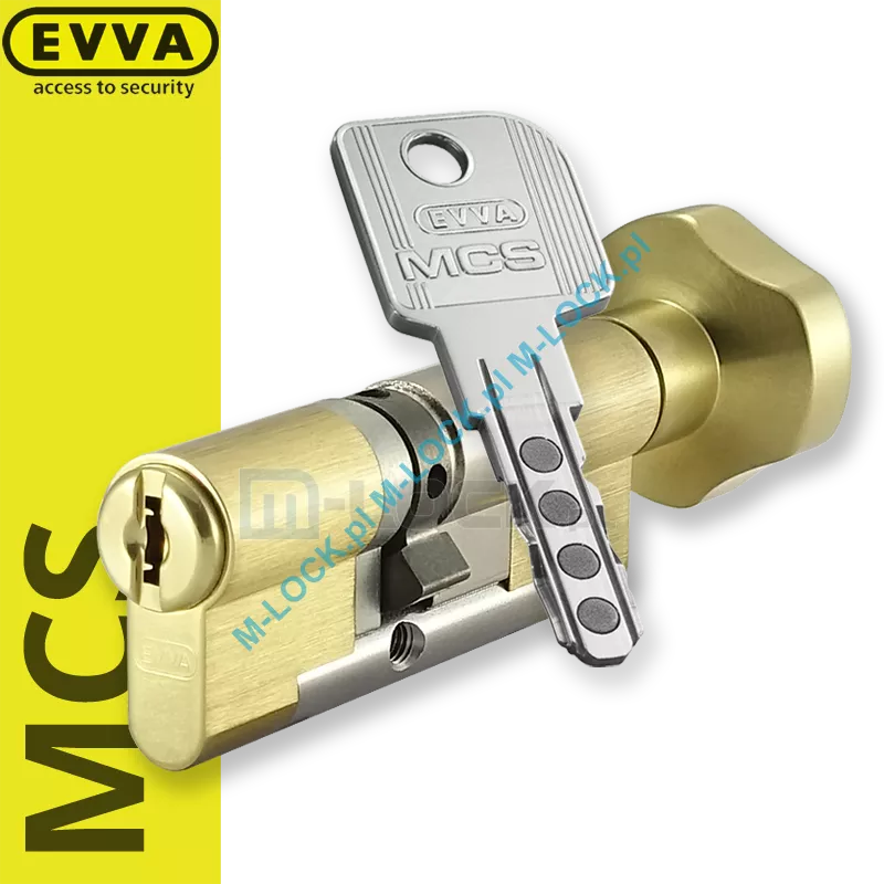 EVVA MCS 36/46G1NM (82 mm), wkładka patentowa