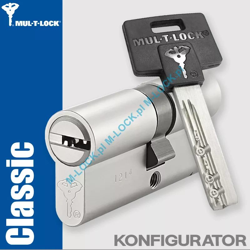 MUL-T-LOCK Classic, wkładka patentowa (konfigurator)