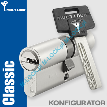MUL-T-LOCK Classic, wkładka patentowa (konfigurator)
