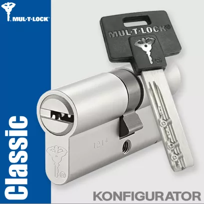 MUL-T-LOCK Classic, wkładka patentowa (konfigurator)