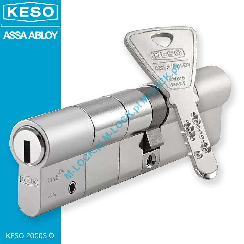 KESO 2000S Omega 50/75NN (125 mm), wkładka patentowa