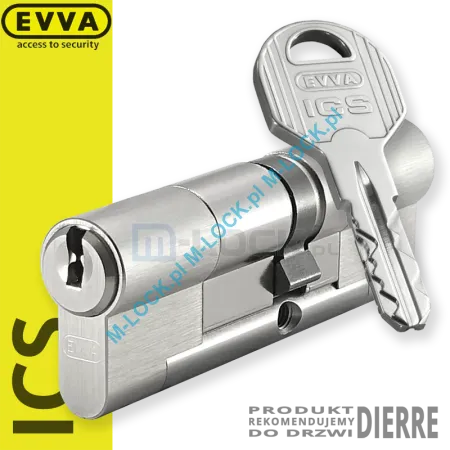 EVVA ICS 41/51NN (92 mm), wkładka patentowa do drzwi Dierre