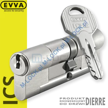 EVVA ICS 41/51NN (92 mm), wkładka patentowa do drzwi Dierre