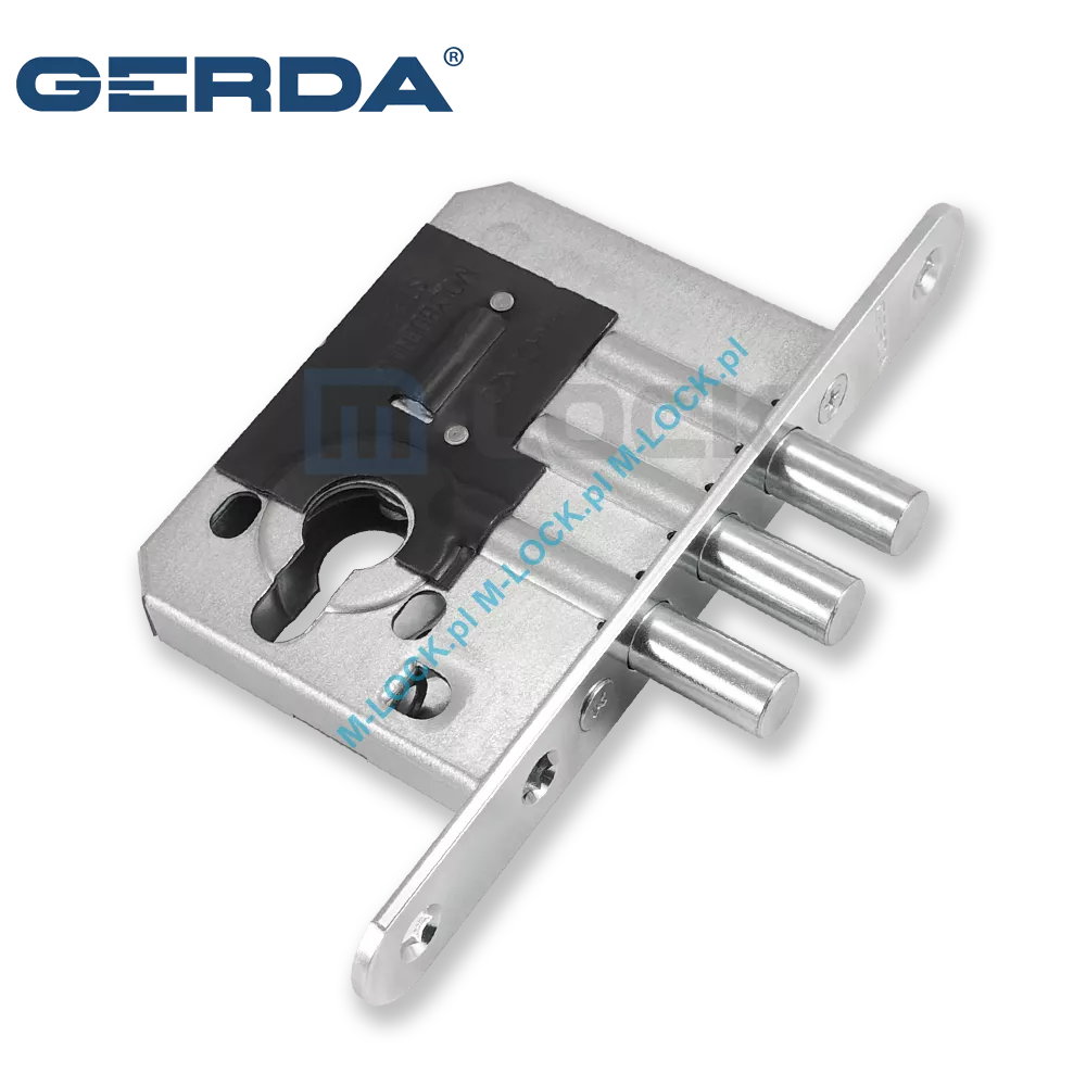 GERDA ZW-550N, zamek dodatkowy-wpuszczany
