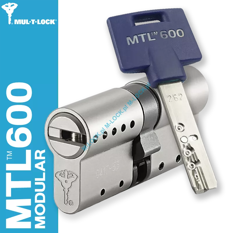 MUL-T-LOCK MTL 600 Modular / Interactive+ 33/33NN (66 mm), wkładka patentowa