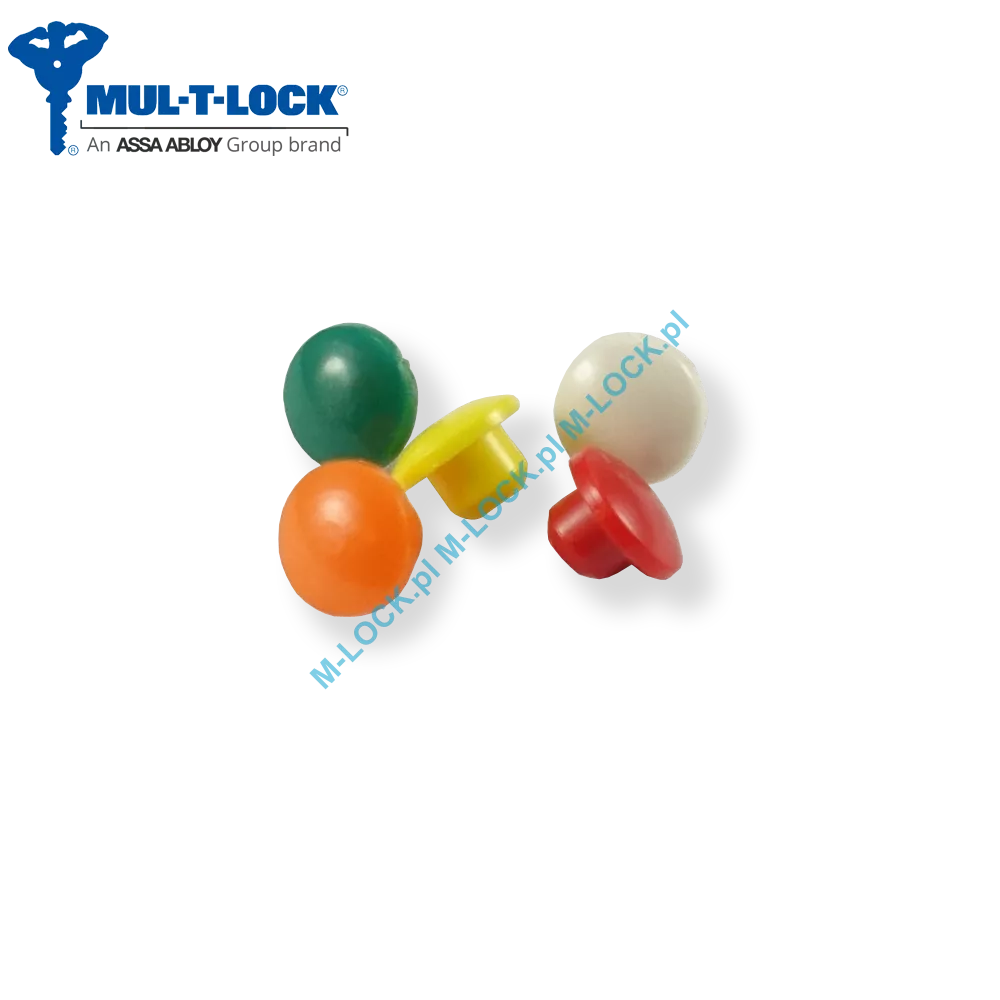 MUL-T-LOCK Multicolor-01, wymienne identyfikatory do kluczy