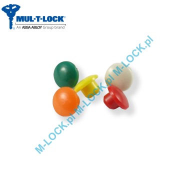 MUL-T-LOCK Multicolor-01, wymienne identyfikatory do kluczy