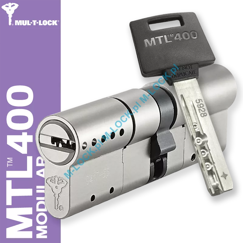 MUL-T-LOCK MTL 400 Modular / Classic PRO 40/45NN (85 mm), wkładka patentowa