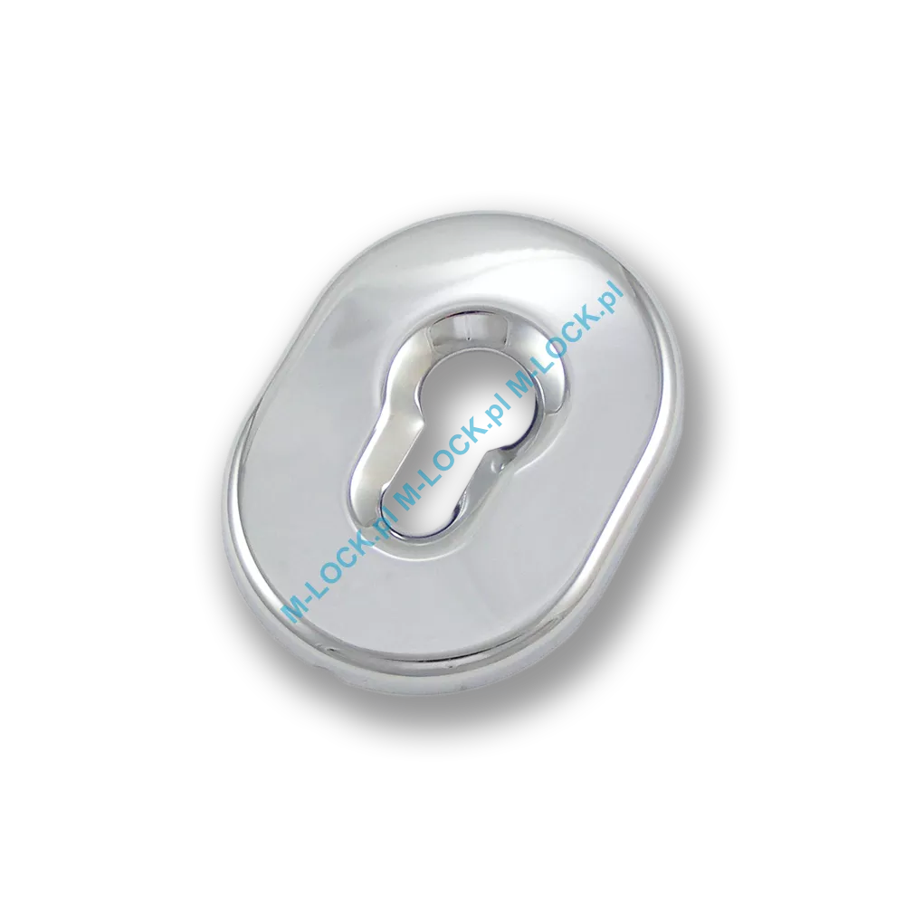 Rozeta na wkładkę AF-05R-CR, chrom błyszczący