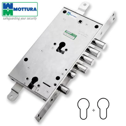 MOTTURA 85.789 zamek centralny-rozporowy, dwukluczowy (niezależny)