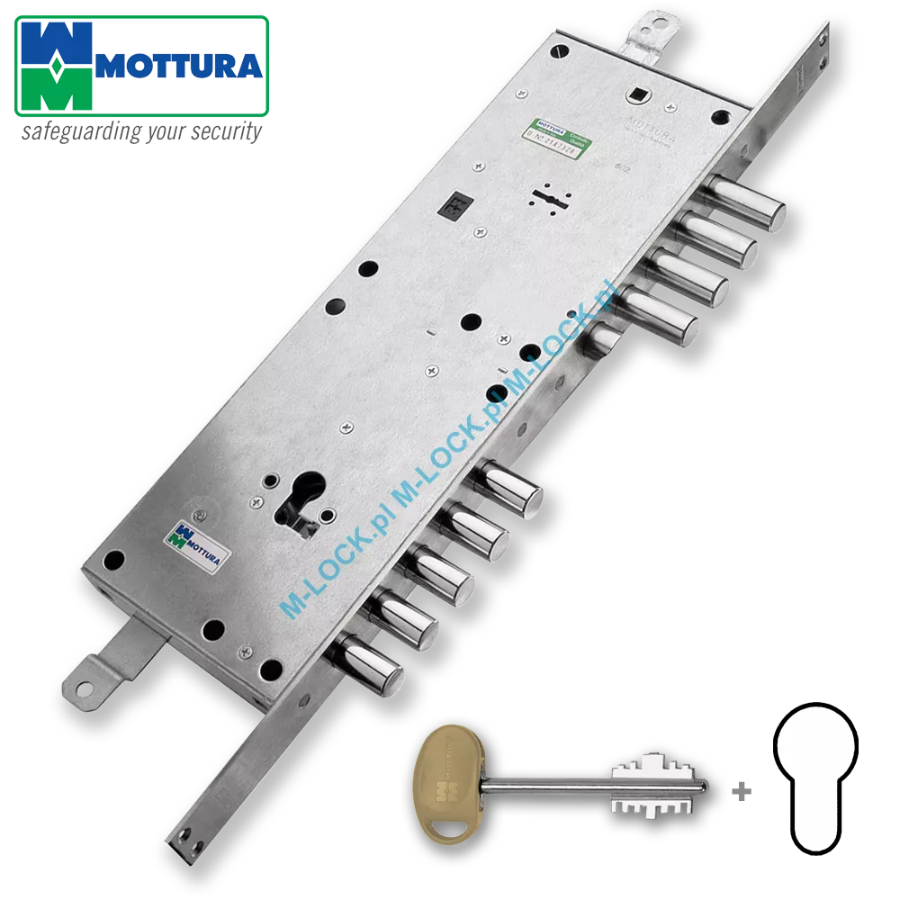 MOTTURA 54.784 zamek centralny-rozporowy, dwusystemowy (zależny)