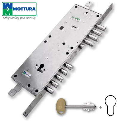 MOTTURA 54.784 zamek centralny-rozporowy, dwusystemowy (zależny)