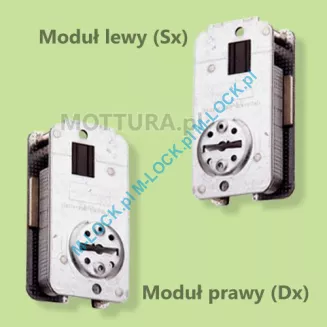 MOTTURA Nucleo Compact 56, moduł kluczowy do drzwi Gardesa - 2