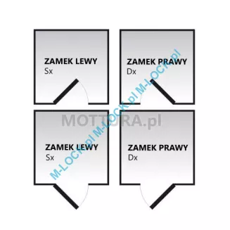 MOTTURA Nucleo Compact 56, moduł kluczowy do drzwi Gardesa - 3