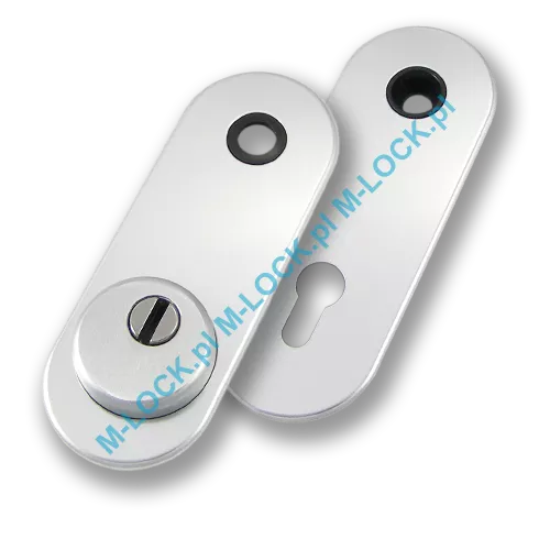 Szyld antywłamaniowy PROTECTOR AF-0338-AA, chrom matowy