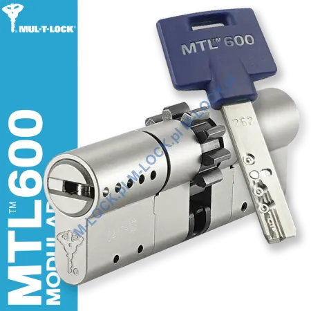 MUL-T-LOCK MTL 600 Modular / Interactive+ 43/48ZN (91 mm), wkładka patentowa