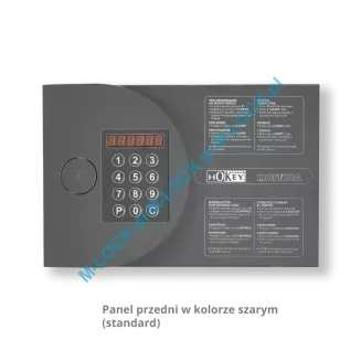 MOTTURA 10.HE8000 HOKEY sejf hotelowy wolnostojący z elektronicznym zamkiem szyfrowym (21 l) - 4