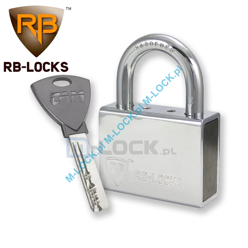 RB-C10-CAM10, kłódka hartowana