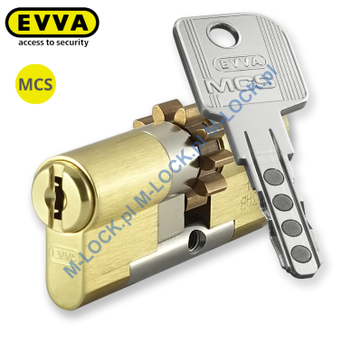 EVVA MCS 31/41ZM (72 mm), wkładka patentowa