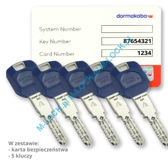 SECUREMME 7550XCS / DormaKaba EXPERT CROSS, kłódka hartowana - 2