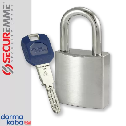 SECUREMME 7550XCS / DormaKaba EXPERT CROSS, kłódka hartowana