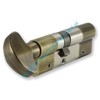 KESO 4000S Omega A.505 50/40G2NOG (90 mm), wkładka patentowa z pokrętłem - 3