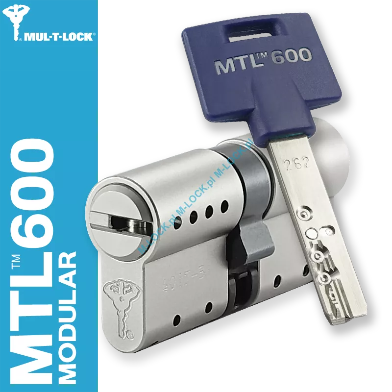 MUL-T-LOCK MTL 600 Modular / Interactive+ 31/31NN (62 mm), wkładka patentowa