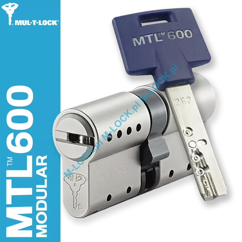 MUL-T-LOCK MTL 600 Modular / Interactive+ 31/31NN (62 mm), wkładka patentowa