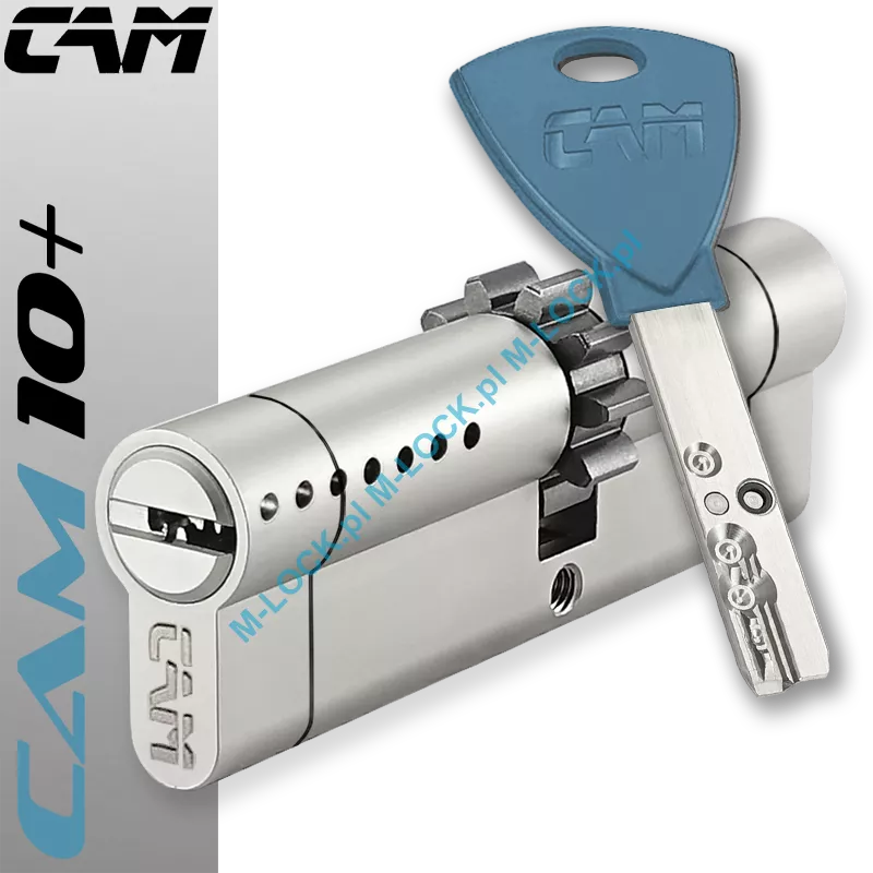 CAM 10+ 40/55ZN (76 mm), wkładka patentowa wkładka patentowa do drzwi WITEX Superlock