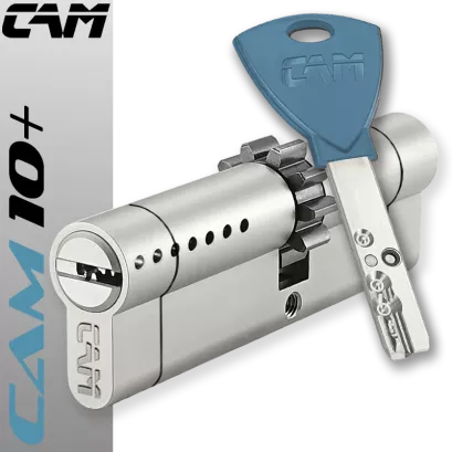 CAM 10+ 40/55ZN (76 mm), wkładka patentowa wkładka patentowa do drzwi WITEX Superlock