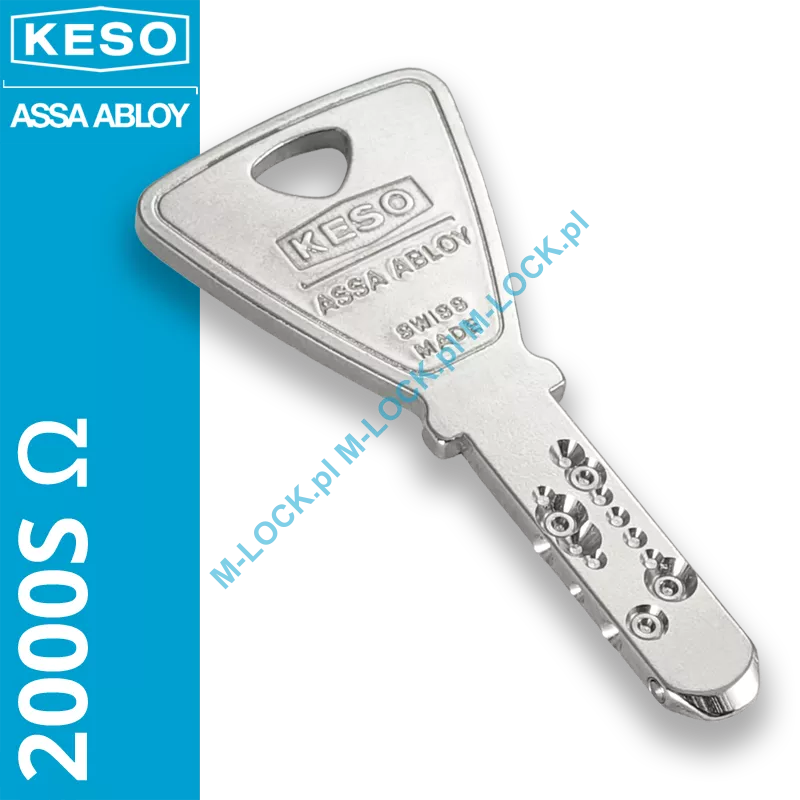 KESO 2000S Omega, dorobienie klucza do karty