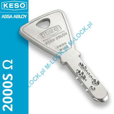 KESO 2000S Omega, dorobienie klucza do karty
