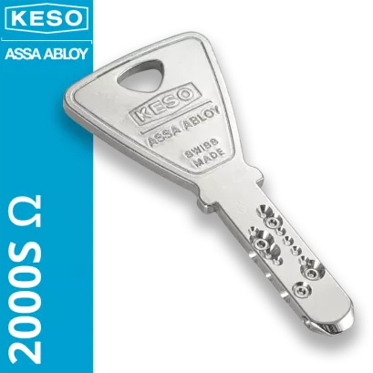 KESO 2000S Omega, dorobienie klucza do karty