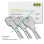 EVVA 4KS 31/41ZN (72 mm), wkładka patentowa do drzwi WITEX Super-Lock - 2