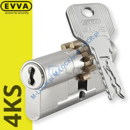 EVVA 4KS 31/41ZN (72 mm), wkładka patentowa do drzwi WITEX Super-Lock