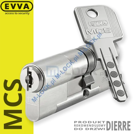 EVVA MCS 31/46NN (77 mm), wkładka patentowa do drzwi Dierre