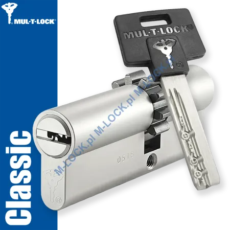 MUL-T-LOCK Classic 33/48ZN (81 mm), wkładka patentowa do drzwi WITEX Super-Lock