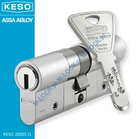 KESO 2000S Omega 40/40NN (80 mm), wkładka patentowa