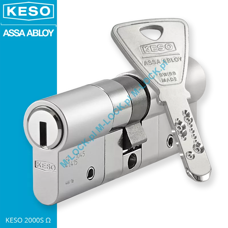 KESO 2000S Omega 40/40NN (80 mm), wkładka patentowa