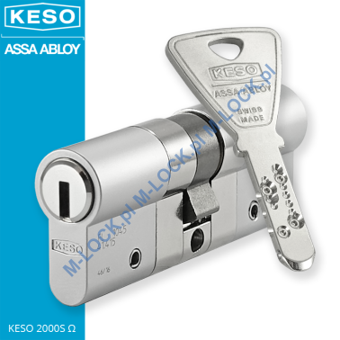 KESO 2000S Omega 40/40NN (80 mm), wkładka patentowa